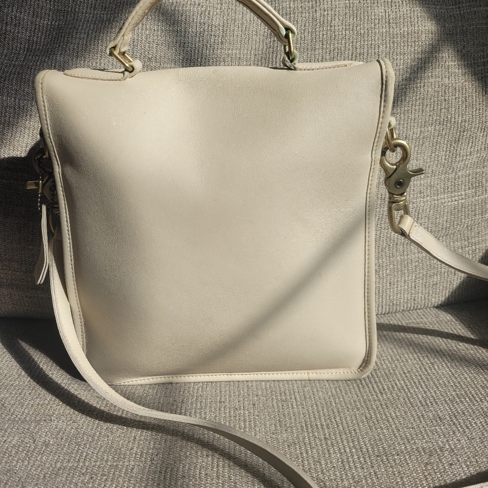 Fashion Real Leather Ivory Bag - Picture 3 of 7